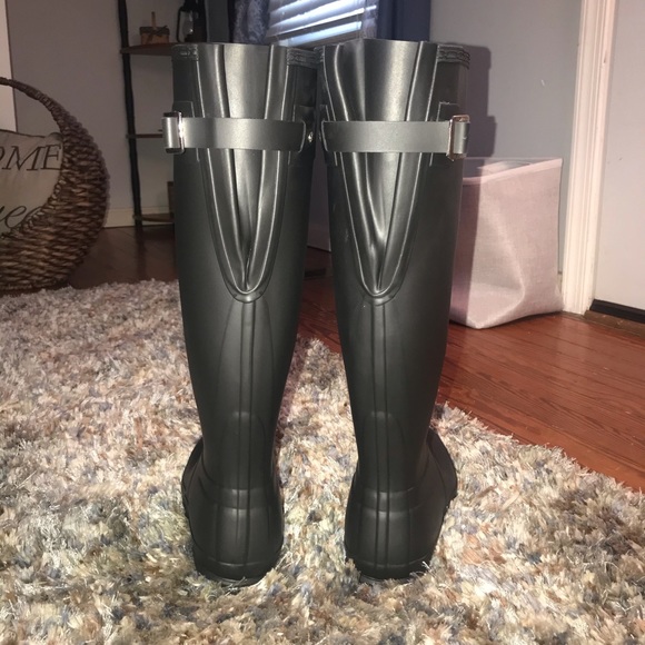 Hunter boots with boot socks - Picture 2 of 7